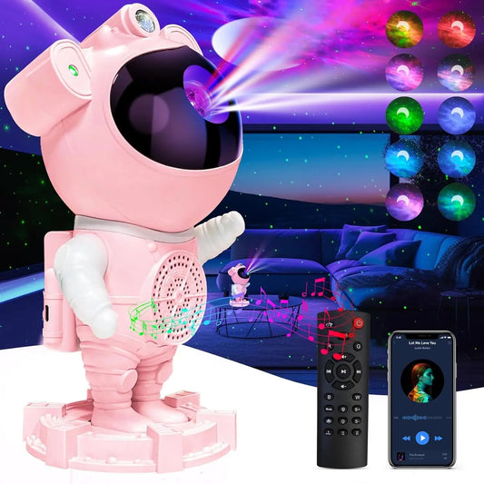 Astronauten Pinkie - Inbyggt ljud som tex regn, djungel/fågelkvitter och melodier.