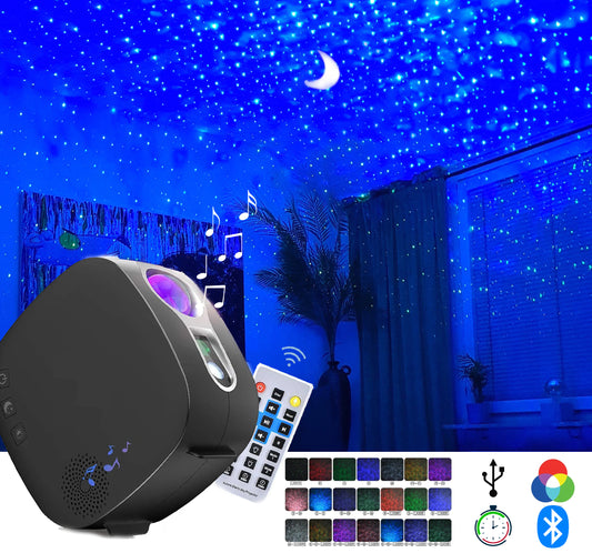 Smart Star-projektor - Styrs med App!